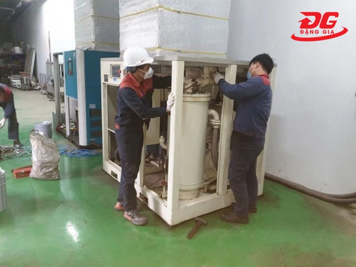 Quy trình vận hành hệ thống nén khí