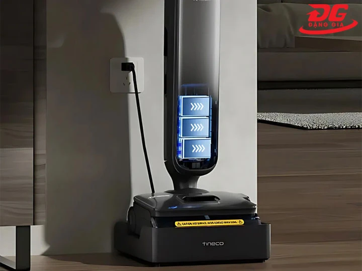 sạc nhiều máy hút bụi Tineco có bị chai pin