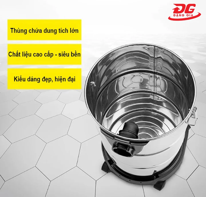 thùng chứa của máy hút bụi Cleprox