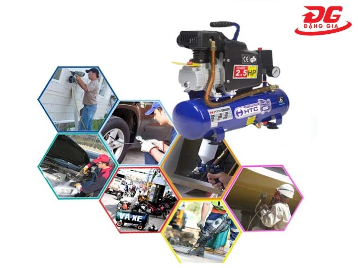 ứng dụng máy nén khí HTC