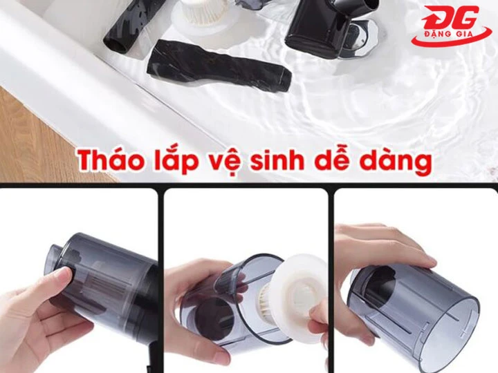 vệ sinh bộ lọc Máy hút bụi Shanen
