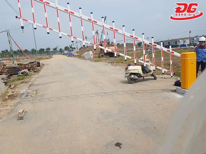 Barie công trường dạng hàng rào gấp