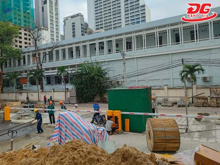 Barie công trường