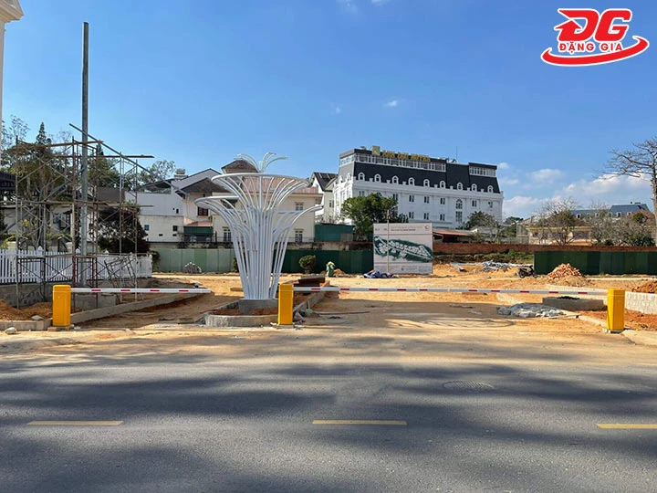 Barie tự động cho công trường