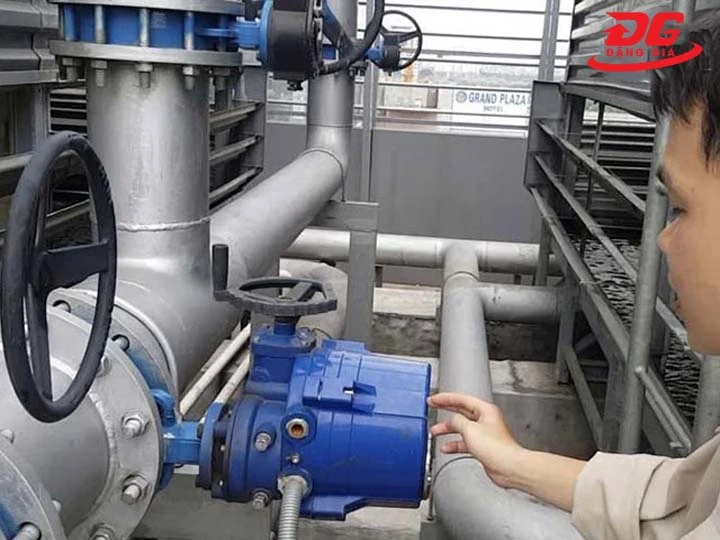 Hệ thống bơm nước gặp trục trặc