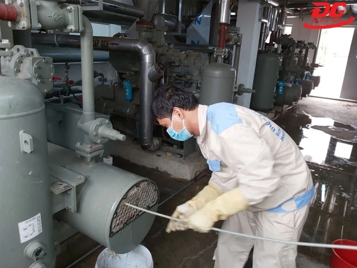 Hướng dẫn bảo trì đường ống Chiller giải nhiệt nước