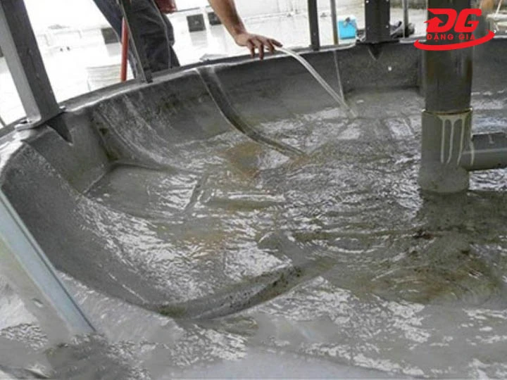 Lượng nước tuần hoàn giảm