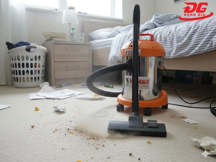 Máy hút bụi YAKAMA có hỗ trợ chống ồn