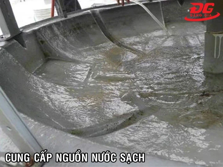 Đảm bảo nước đầu vào đạt chuẩn