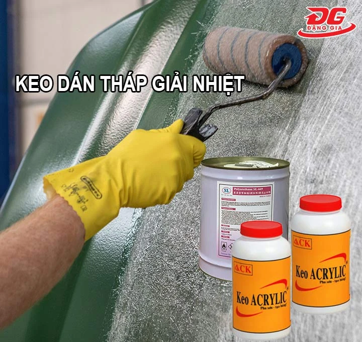 Keo dán tháp giải nhiệt