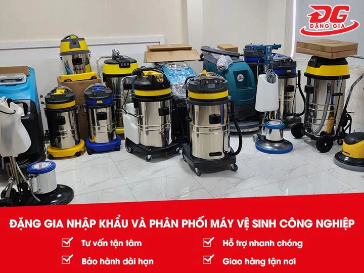 Điện máy Đặng Gia bán máy hút bụi công nghiệp tại Đồng Nai