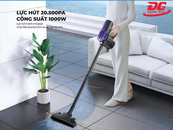 Máy hút bụi Seka phù hợp với căn hộ nhỏ