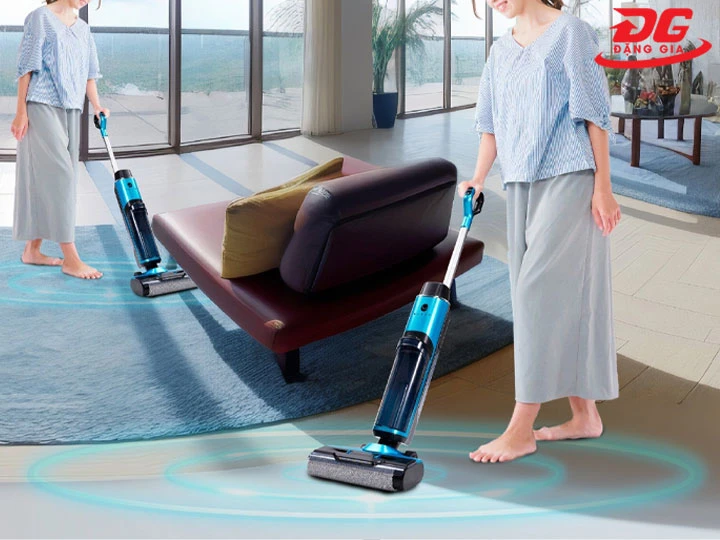 Máy hút bụi Ultty được thiết kế thuôn dài