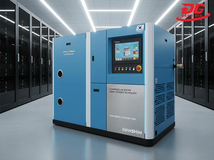 Máy nén khí Hàn Quốc công nghệ hiện đại