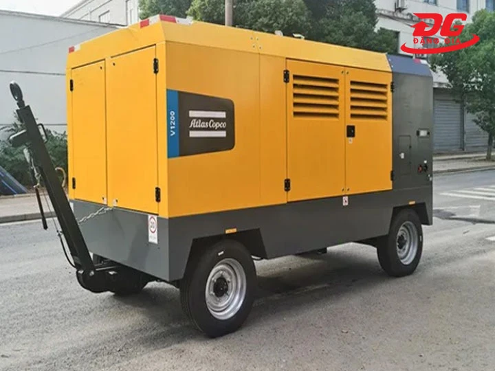 Máy nén khí khoan đá của Atlas Copco