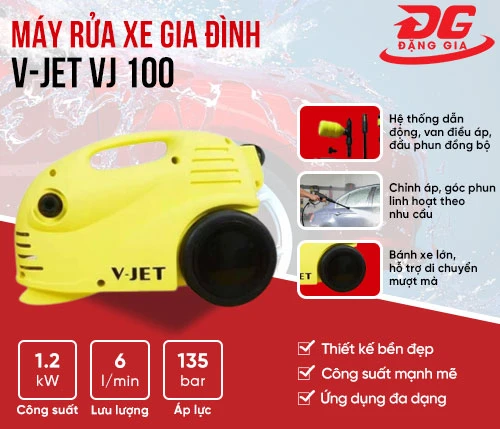 Máy rửa xe V-JET VJ 100 2