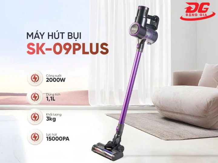 ưu điểm Máy hút bụi Seka