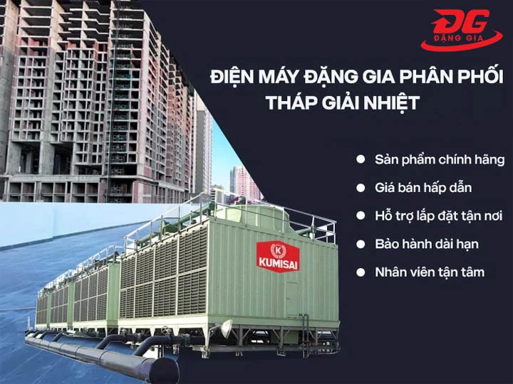 mua tháp làm mát máy phát điện