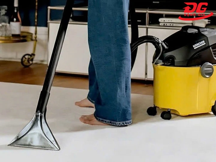 Máy hút bụi karcher có Bánh xe linh hoạt