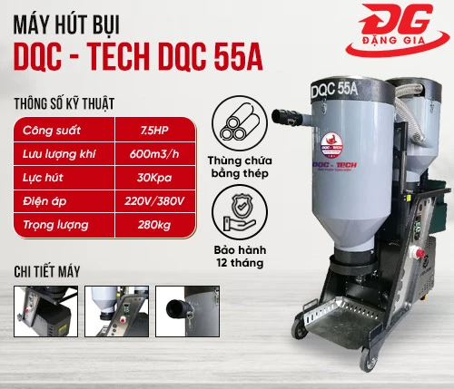 Máy hút bụi công nghiệp DQC - Tech 55A 2
