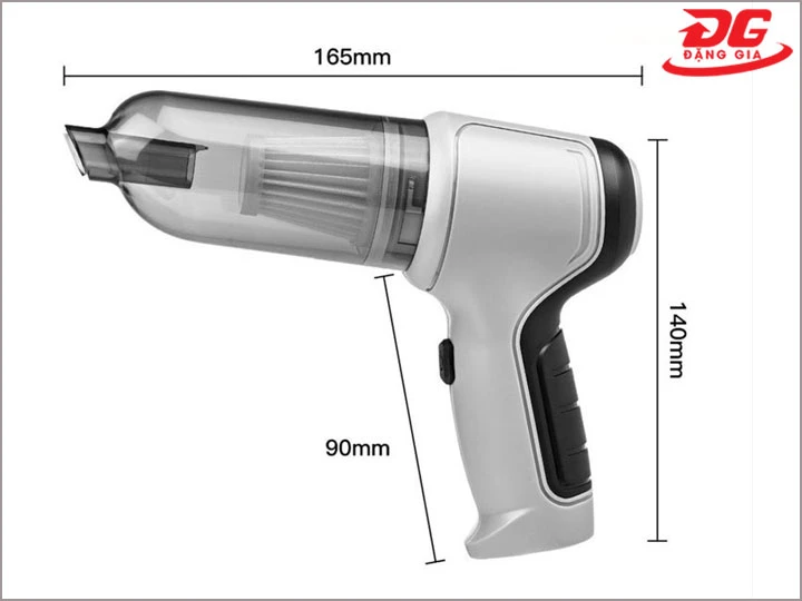 Máy hút bụi Tamashio có thiết kế nhỏ gọn