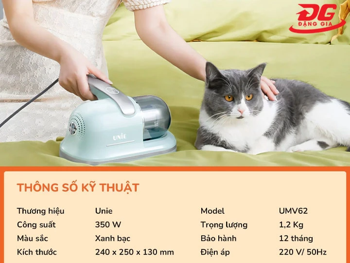 Máy hút bụi Unie có đắt không