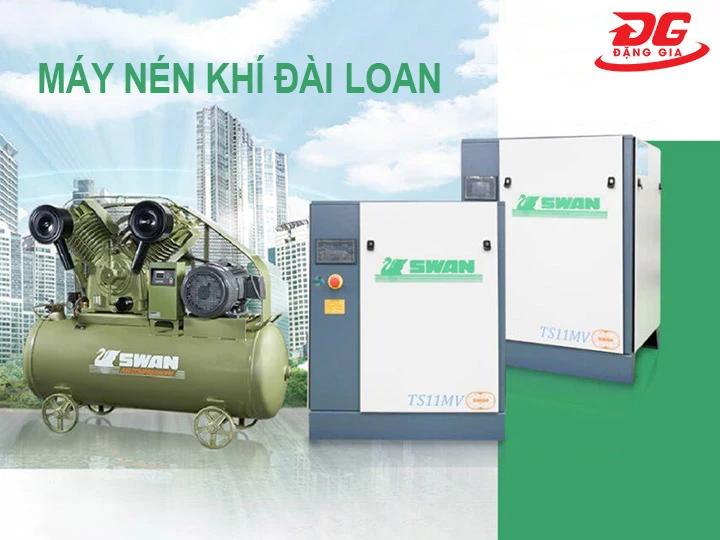 Top 6+ Thương hiệu máy nén khí Đài Loan: Độ bền cao, Mạnh mẽ