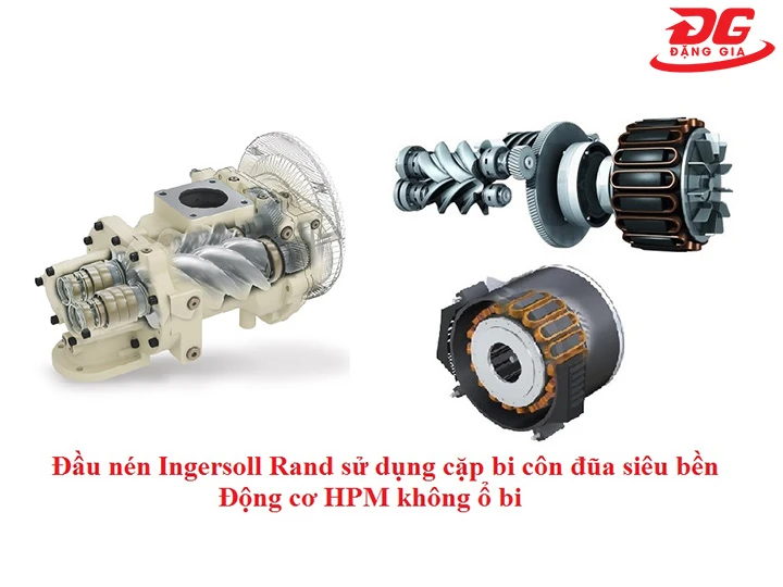 Máy khí nén Ingersoll Rand chạy êm mượt