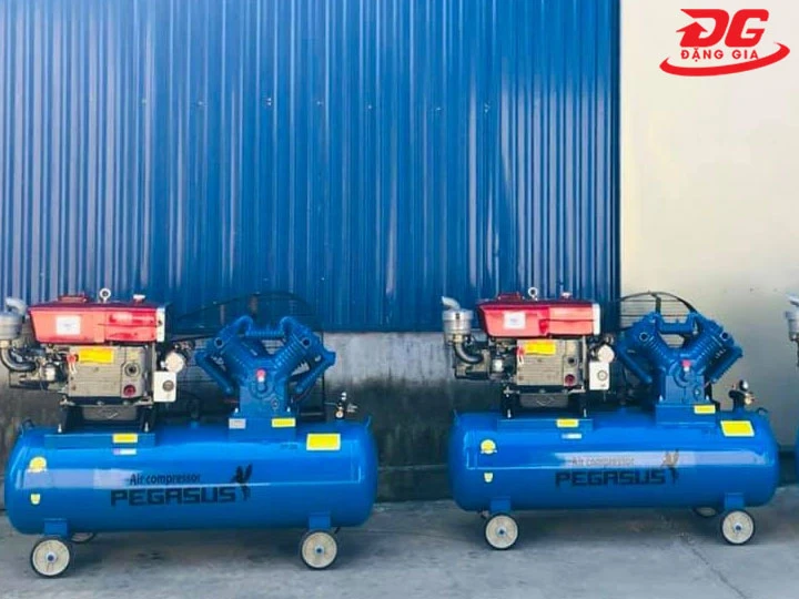 Máy nén khí Pegasus TM W 1.0 8 500L dễ vận hành