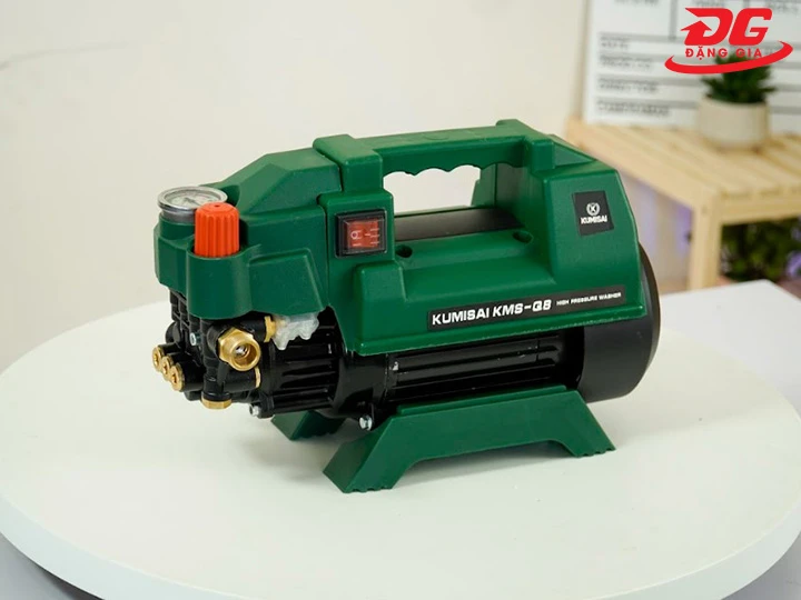 Máy rửa xe mini gia đình Kumisai KMS Q8 (có chỉnh áp)