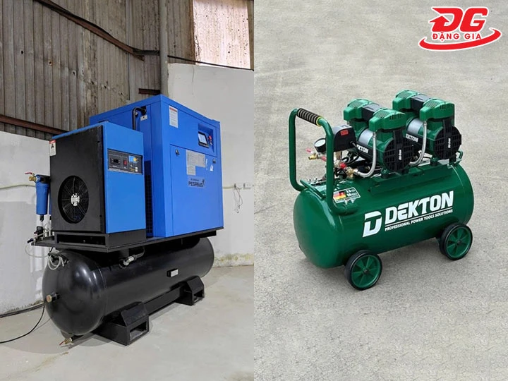 máy nén khí Piston hay trục vít