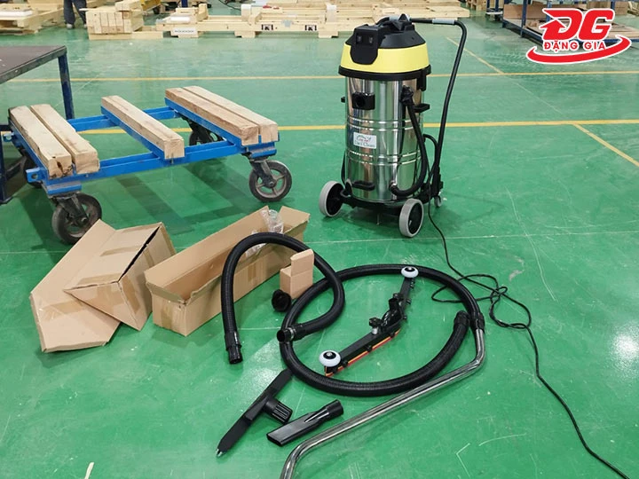 chuẩn bị Máy hút bụi Davi Clean