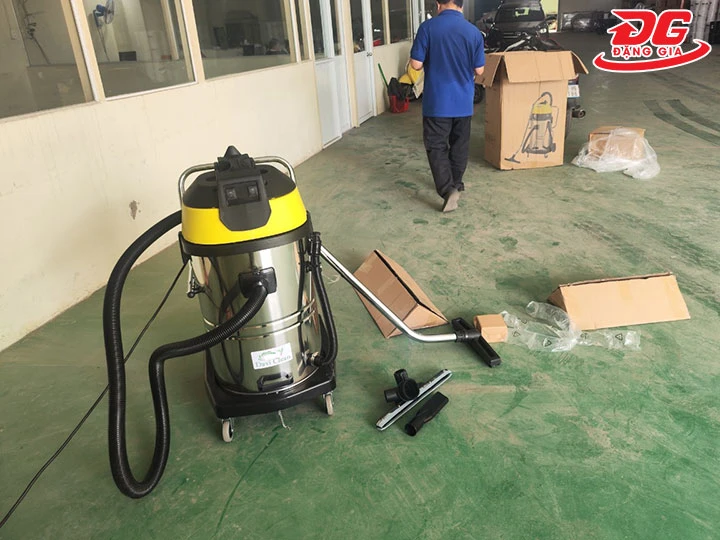 Máy hút bụi công nghiệp Davi Clean: Hút mượt, Gom bụi nhanh