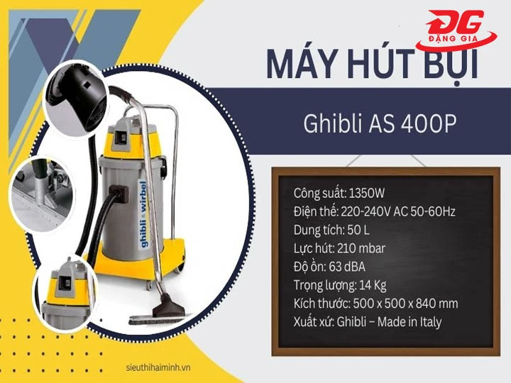 Máy hút bụi Ghibli AS400P