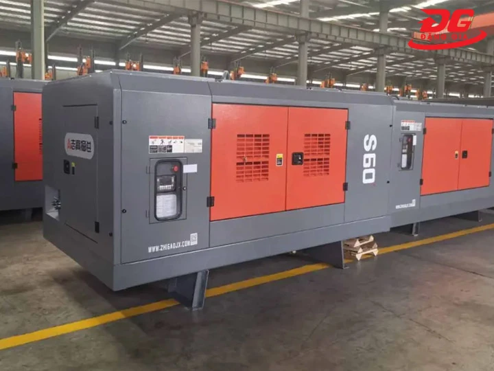 máy nén khí diesel trục vít