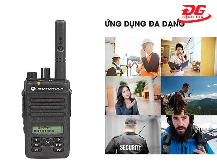 ứng dụng bộ đàm Motorola chống cháy nổ XIR P6620i