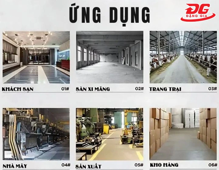 ứng dụng của Máy hút bụi Davi Clean