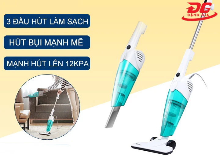 máy hút bụi công nghiệp Yoroshiko hút được bụi khô và ướt