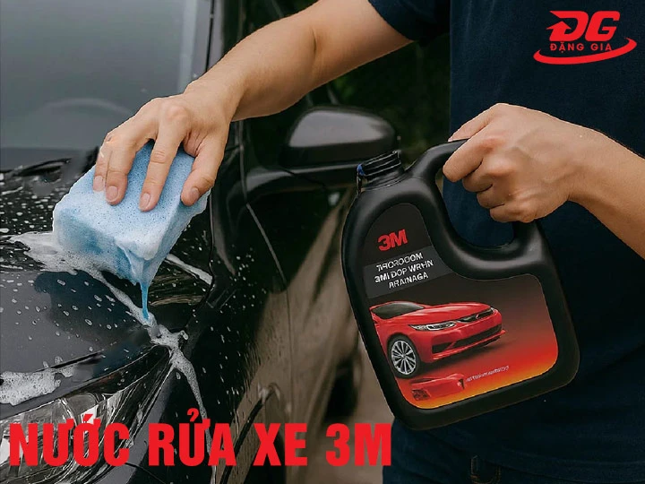 Nước rửa xe 3M: Bọt dày, Rửa sạch, Bảo vệ lớp phủ ceramic