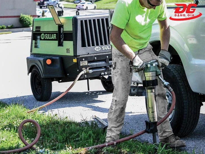 Ứng dụng máy nén khí diesel