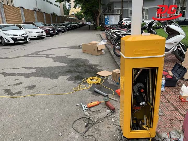 cấu tạo cổng barie