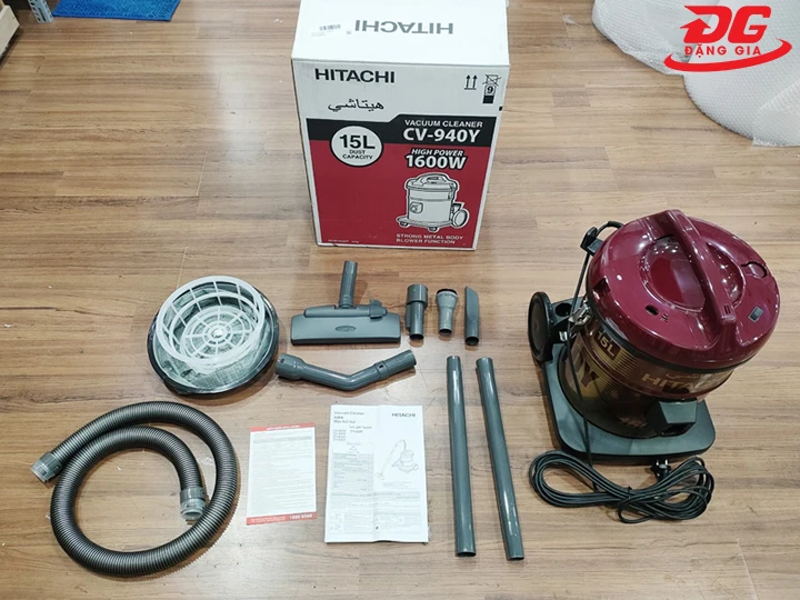 Máy hút bụi công nghiệp 15 lít Hitachi CV-940Y