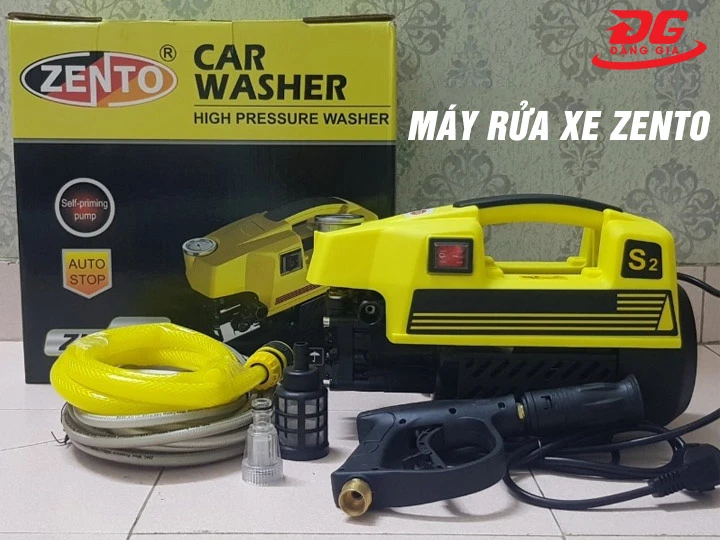 Top 7+ Máy rửa xe Zento: Gọn nhỏ - Xịt mạnh - Giá siêu rẻ