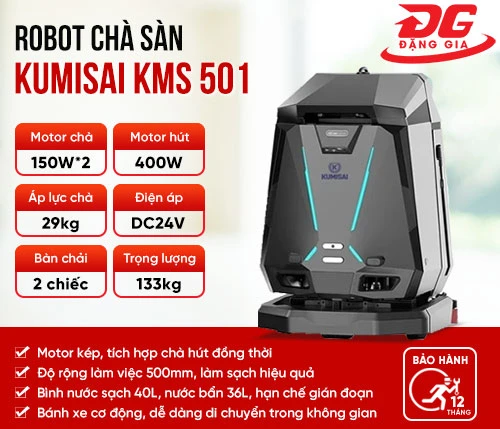 Robot chà sàn Kumisai KMS 501 2