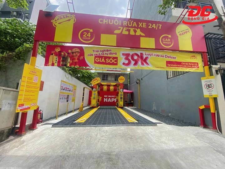 Trung tâm rửa xe tự động JetX