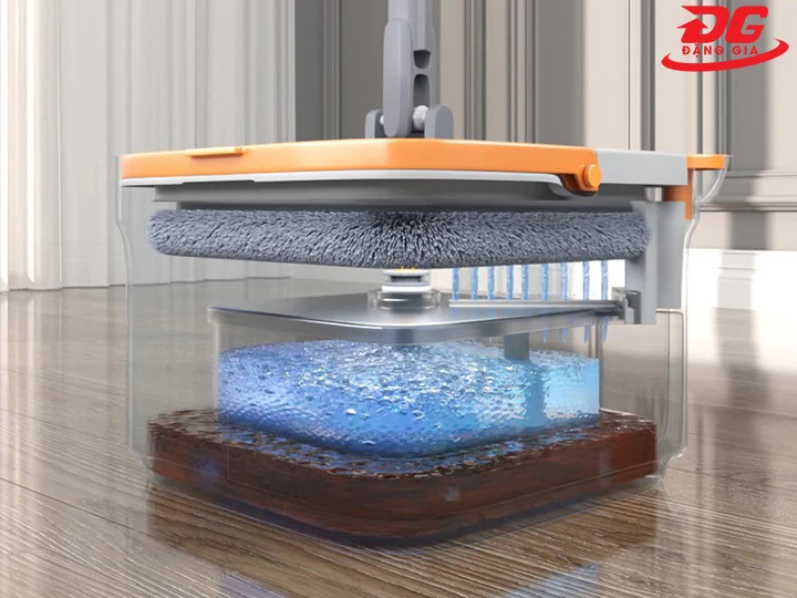 thùng chứa nước bẩn - nước sạch tách riêng