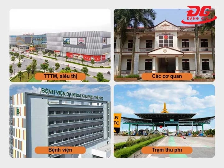 Ứng dụng của barie tự động