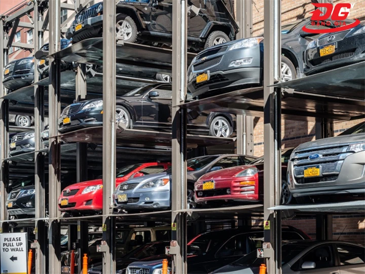 Bãi đỗ xe thông minh kiểu xếp hình