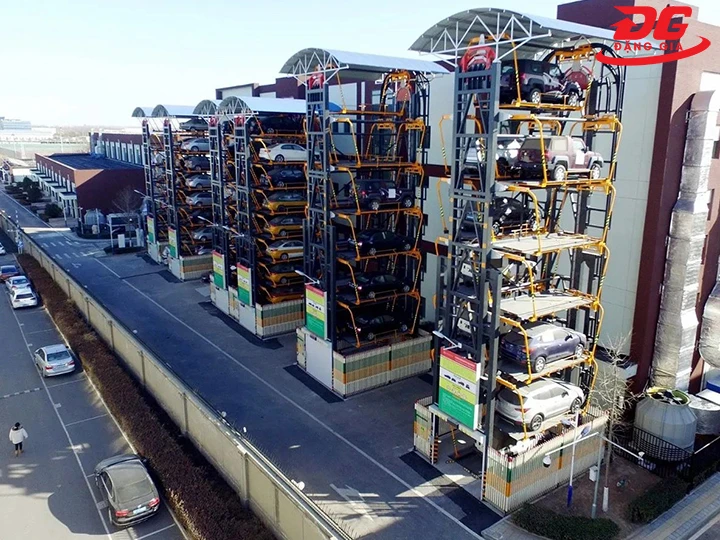 Bãi đỗ xe thông minh kiểu xoay vòng