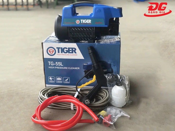 mua máy rửa xe Tiger đủ phụ kiện